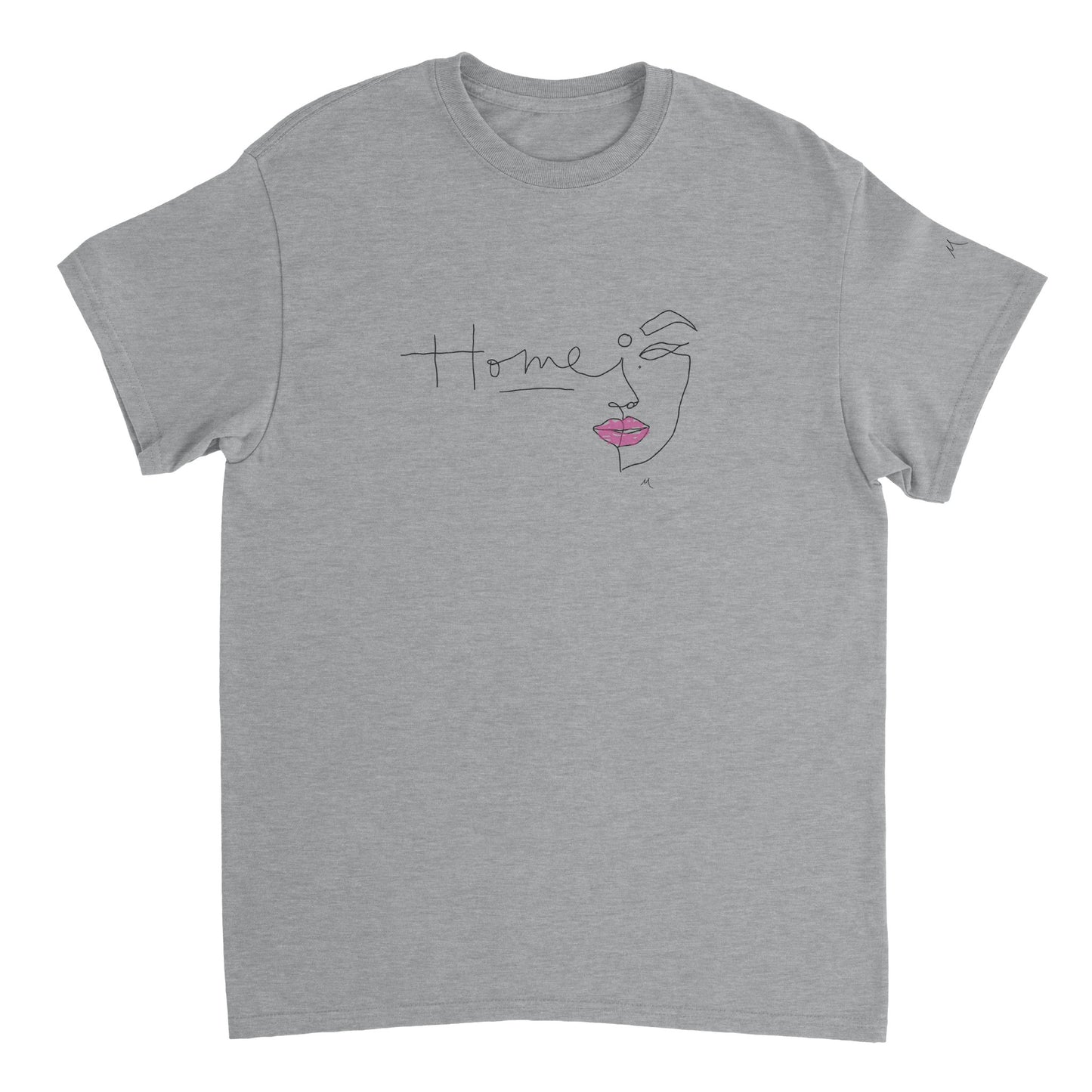 Home Rose Line Art Shirt