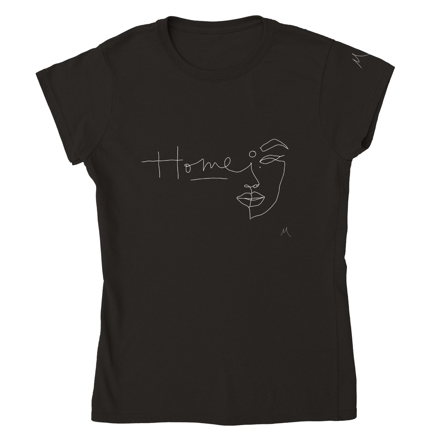 Home, Line Art She* Shirt