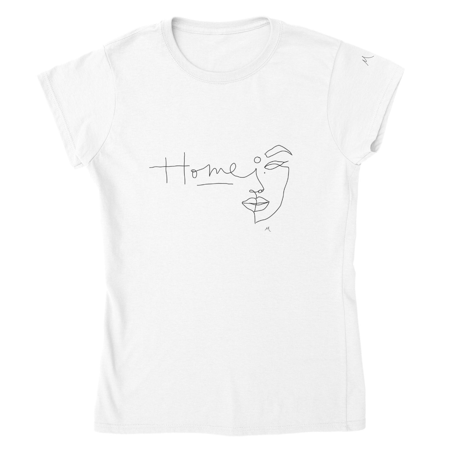 Home, Line Art She* Shirt